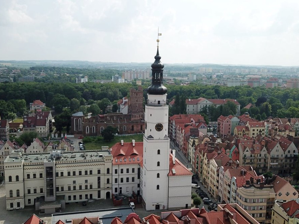 Stare Miasto z lotu ptaka! To serce Głogowa