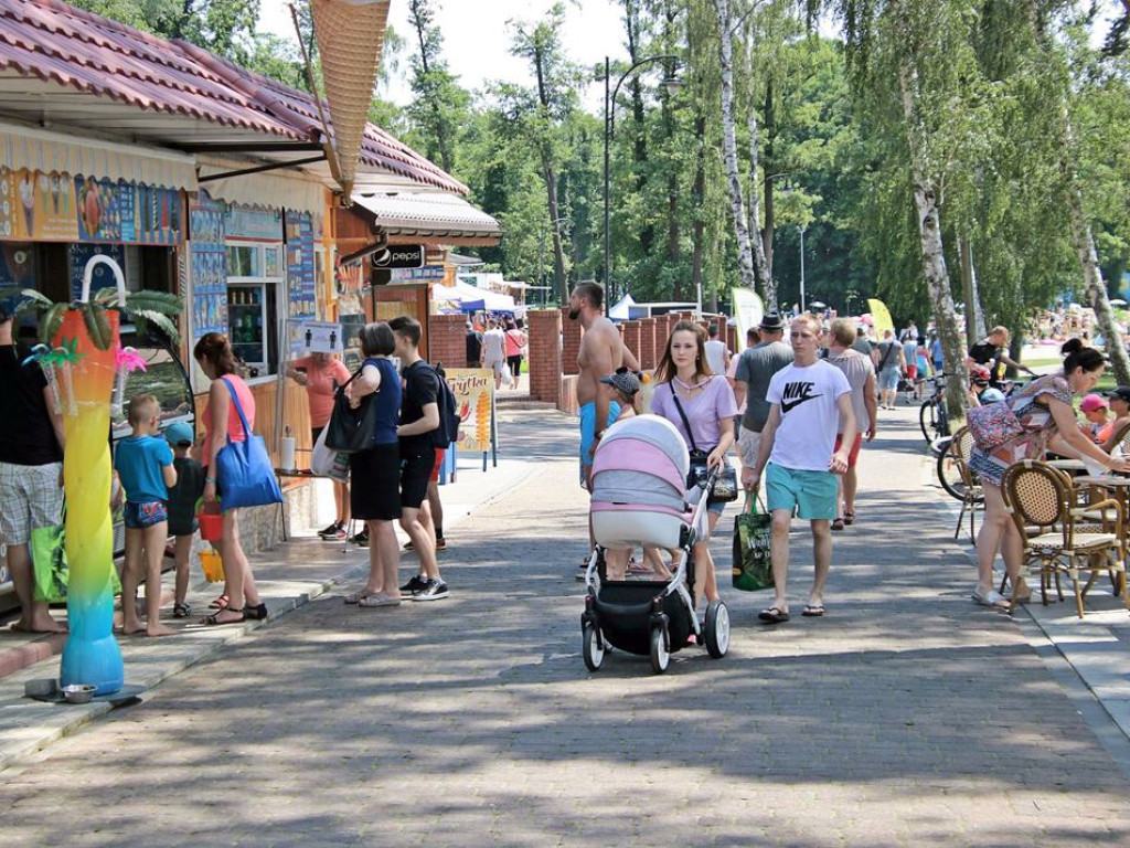 Otwarcie sezonu nad Jeziorem Sławskim. Słońce świeci, woda ciepła!