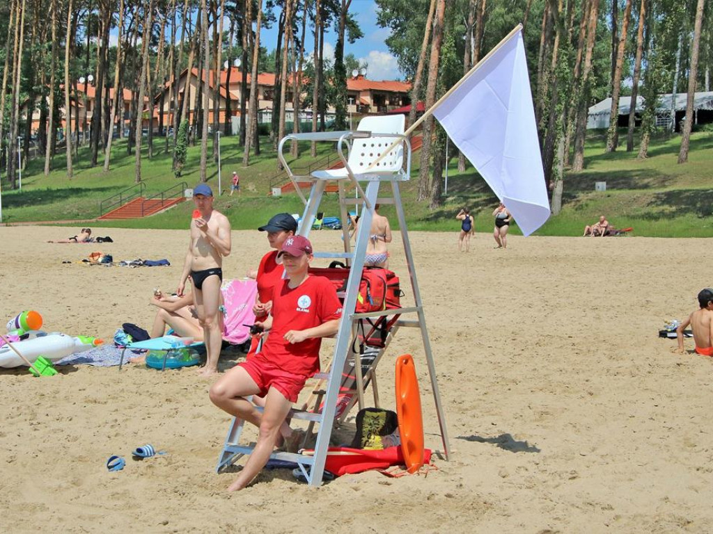 Otwarcie sezonu nad Jeziorem Sławskim. Słońce świeci, woda ciepła!