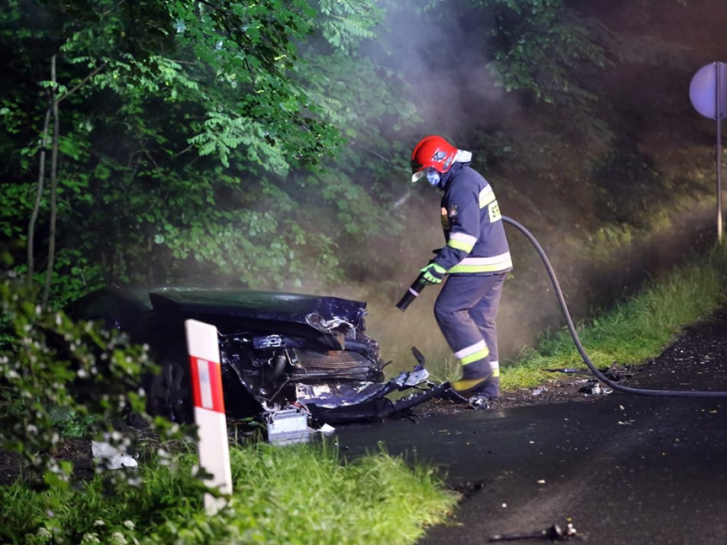 Dachowanie, potem czołówka... co tam się stało? Policja ustala okoliczności wypadku