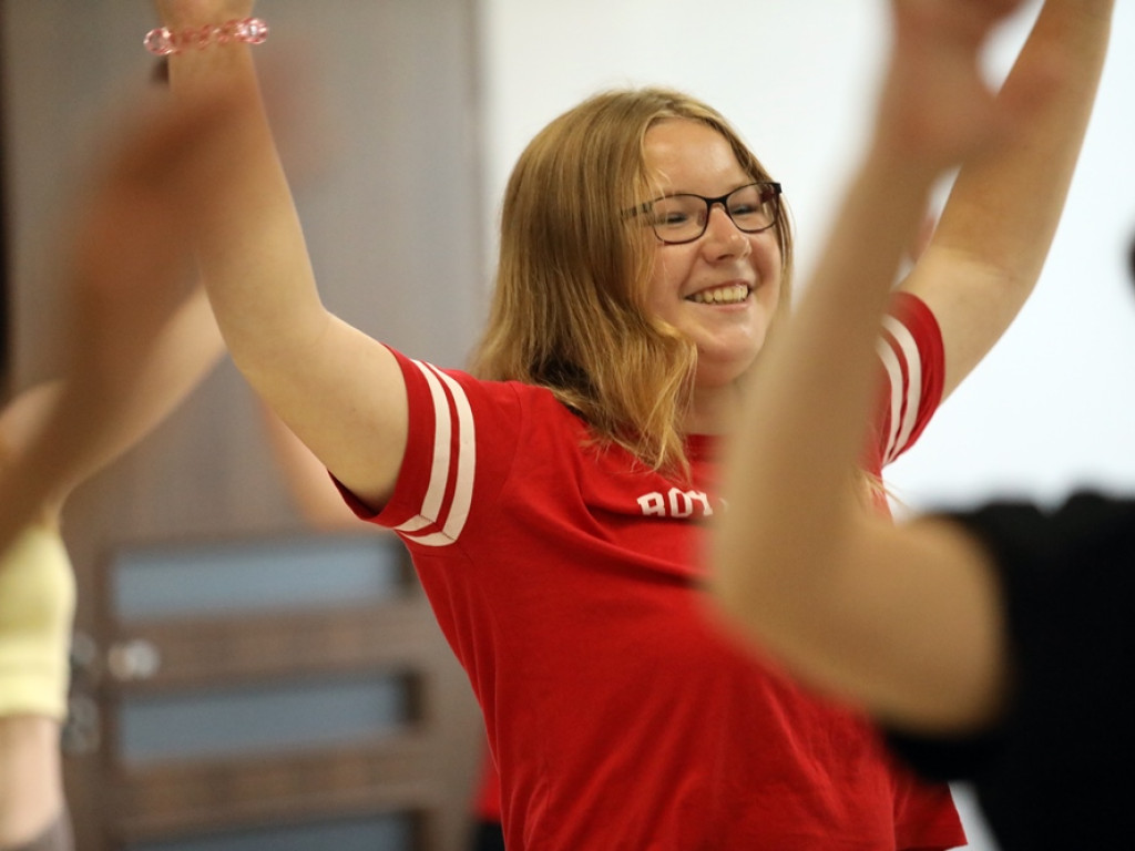 Aby zostać cheerleaderką trzeba po prostu kochać taniec