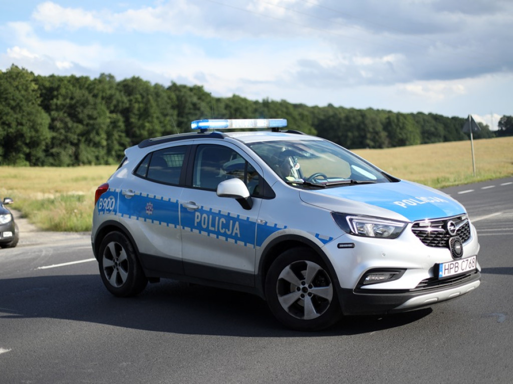 Ford spłonął doszczętnie. Pożar na drodze wojewódzkiej