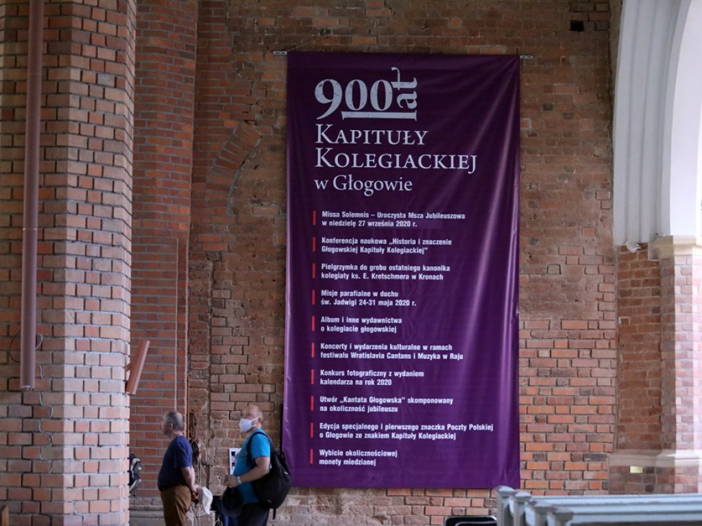 Głogowianie poznawali historię głogowskiej kolegiaty