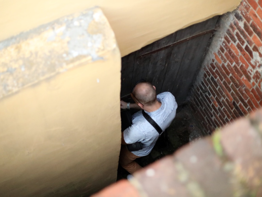 Zwiedzali podziemia kościoła Bożego Ciała