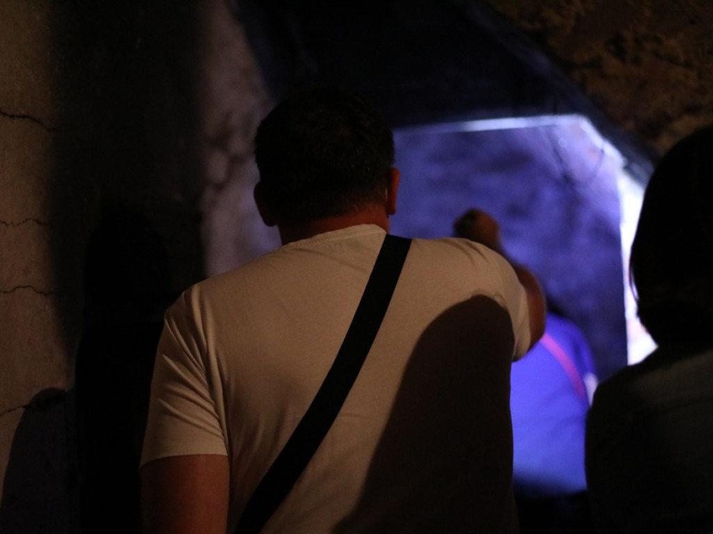 Zwiedzali podziemia kościoła Bożego Ciała