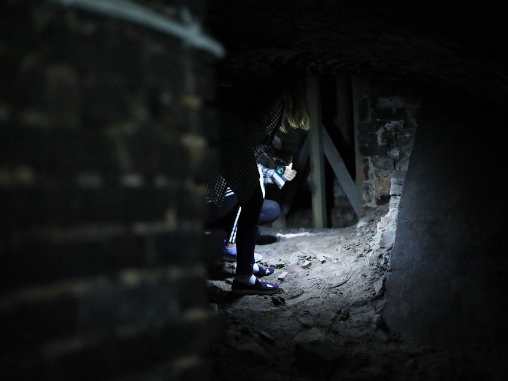 Zwiedzali podziemia kościoła Bożego Ciała