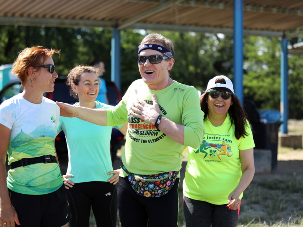 Pobiegli w zielonych koszulkach i zachęcali do dbania o środowisko