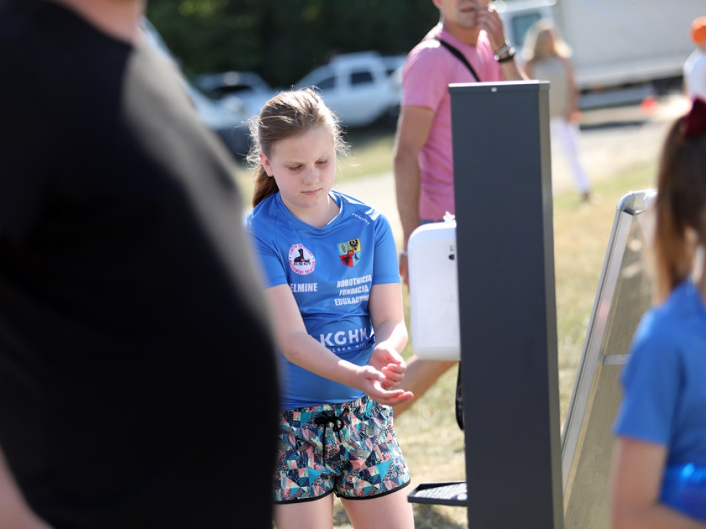 Pobiegli w zielonych koszulkach i zachęcali do dbania o środowisko