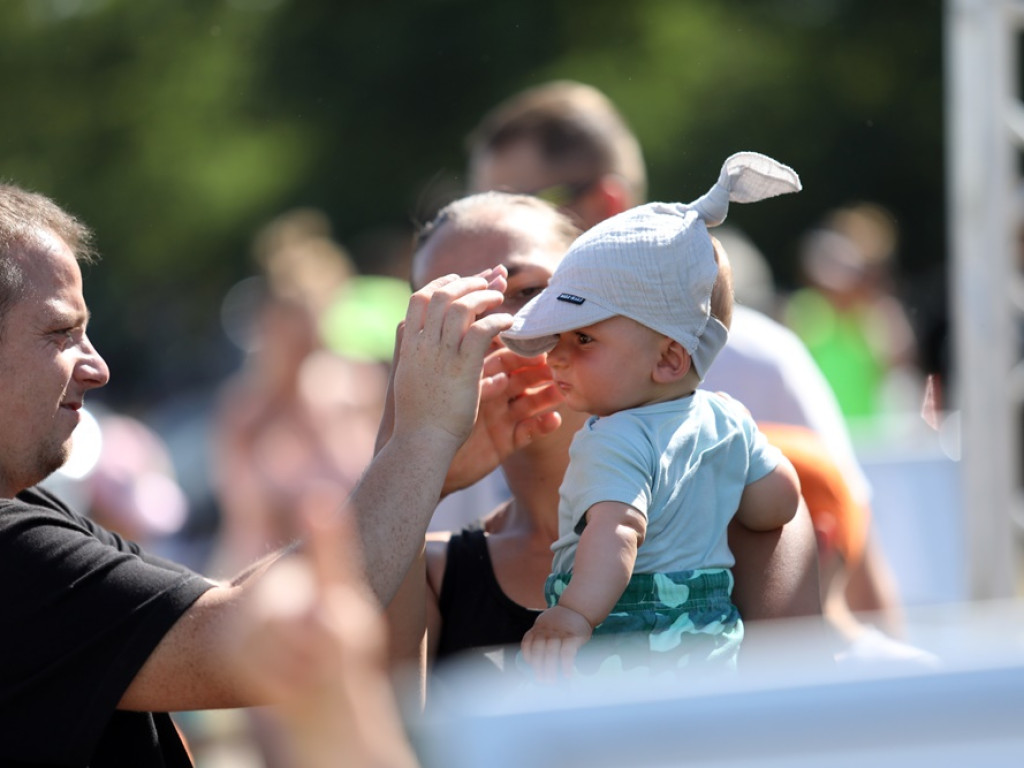 Pobiegli w zielonych koszulkach i zachęcali do dbania o środowisko