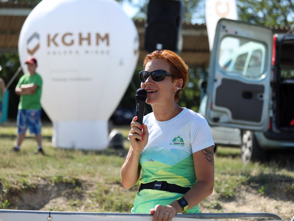 Pobiegli w zielonych koszulkach i zachęcali do dbania o środowisko