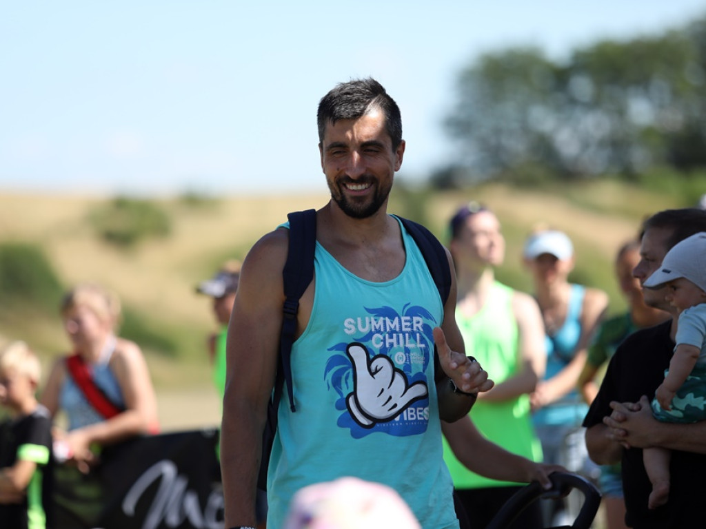 Pobiegli w zielonych koszulkach i zachęcali do dbania o środowisko