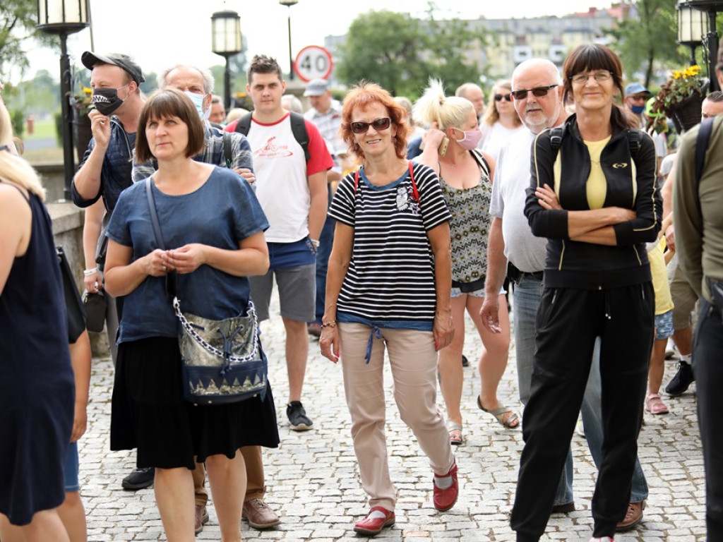 Poznali historię trzech głogowskich wież. Chętnych nie brakowało