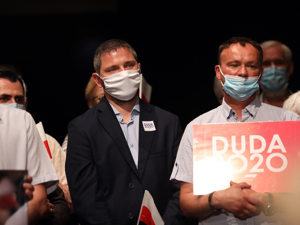 Marszałek Sejmu Elżbieta Witek w Głogowie. Na trzy godziny przed ciszą wyborczą