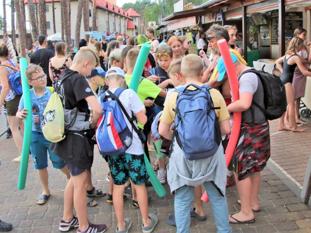 Dzieci z całej Polski przyjeżdżają do Sławy