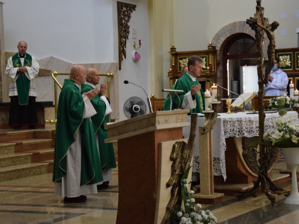 Msza święta na zakończenie posługi kapłańskiej ks. Janusza Idzika