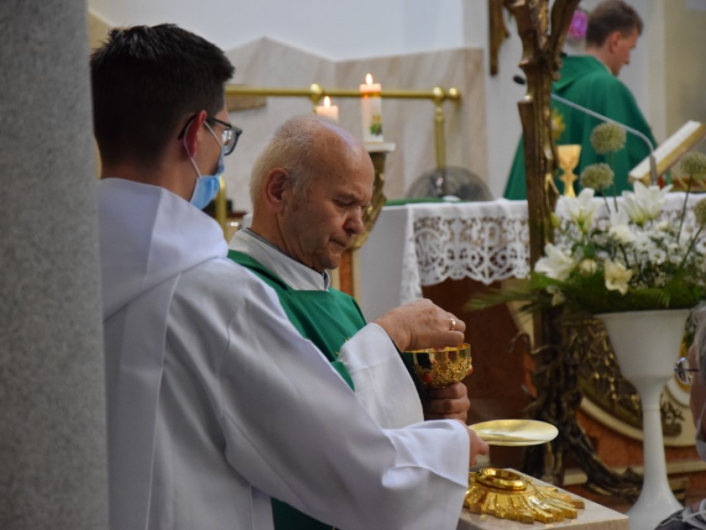 Msza święta na zakończenie posługi kapłańskiej ks. Janusza Idzika