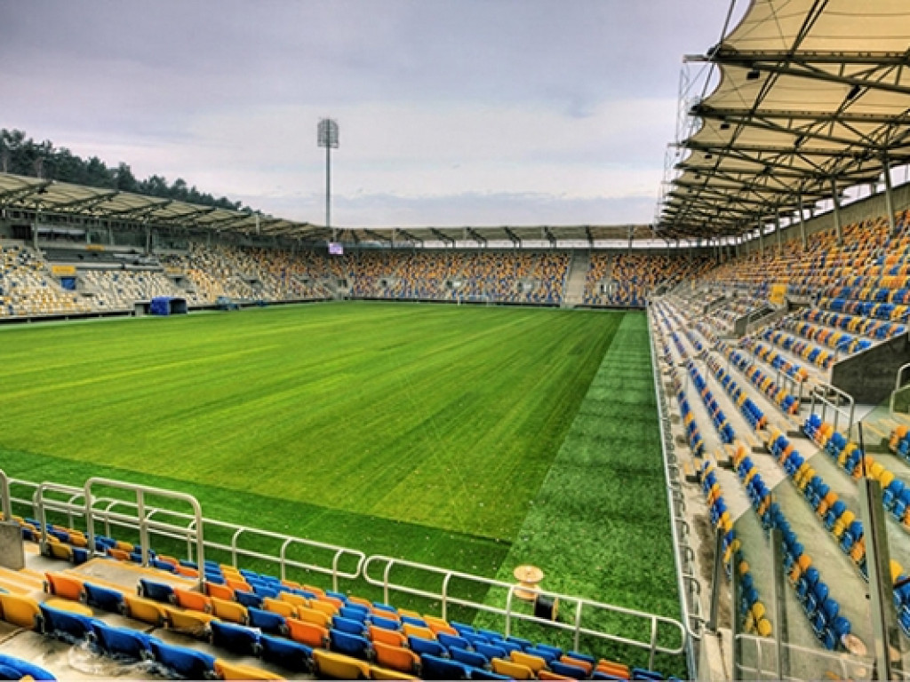 Stadiony w 1.lidze? Sporo tych nowoczesnych. Zobaczcie