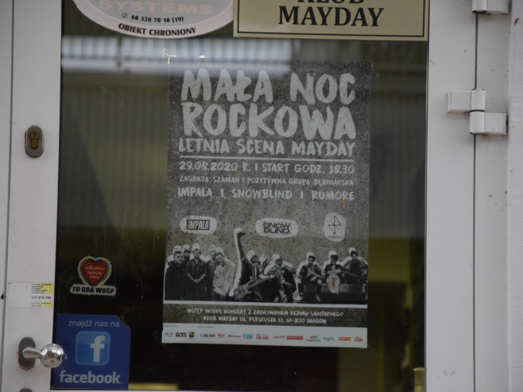 Skromniej niż zwykle, ale rockowo! Ruszyła impreza pod Mayday