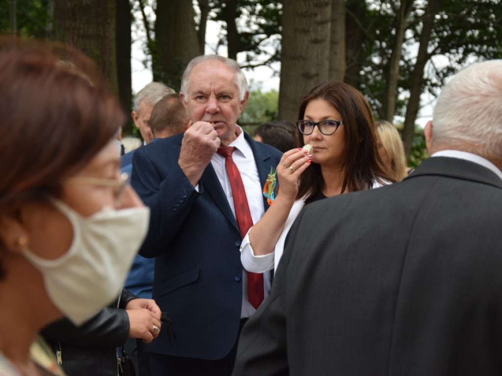 W Radwanicach podziękowali za plony.  Po mszy była degustacja