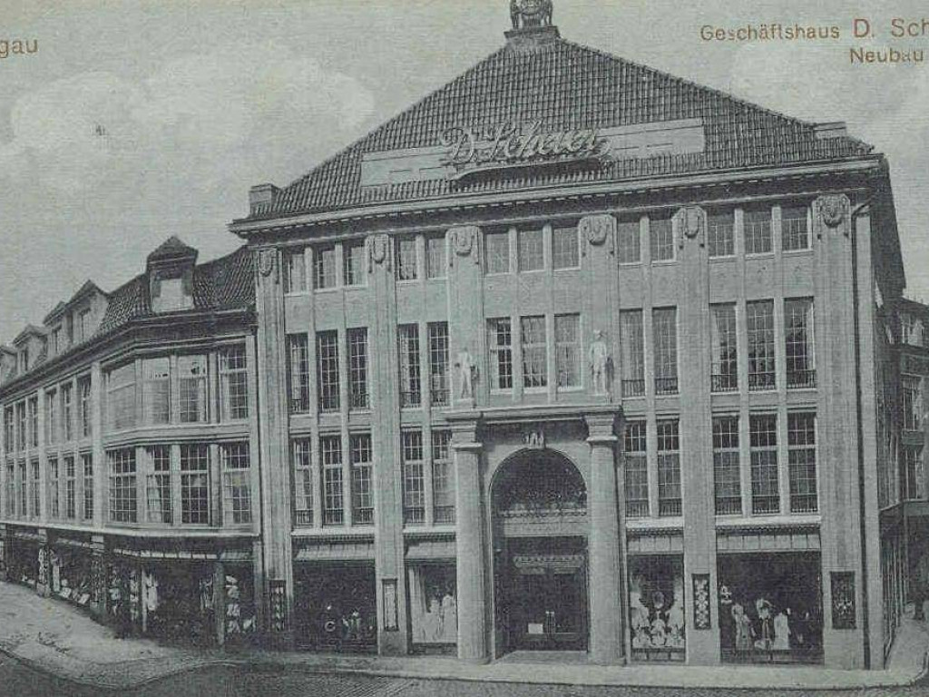 Przedwojenne centra handlowe w Głogowie