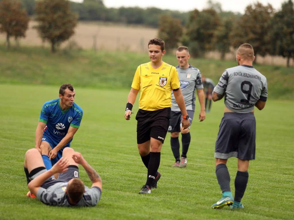 Sokół Jerzmanowa nadal bez porażki! Ale seria beniaminka