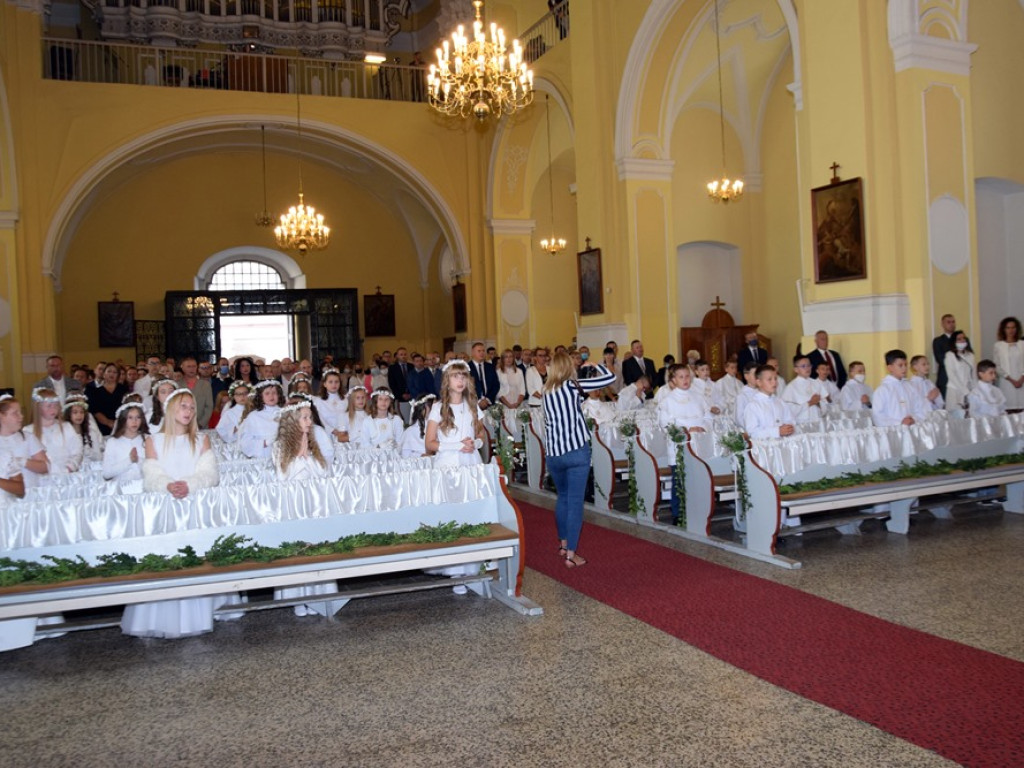 Uroczystość w kościele Bożego Ciała. Pierwsza Komunia Święta
