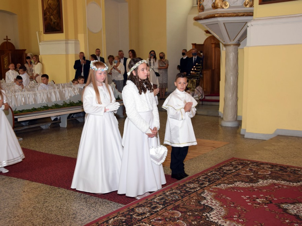 Uroczystość w kościele Bożego Ciała. Pierwsza Komunia Święta