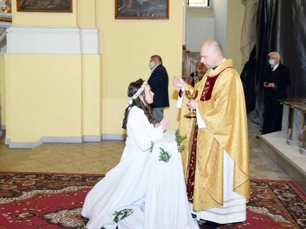 Uroczystość w kościele Bożego Ciała. Pierwsza Komunia Święta