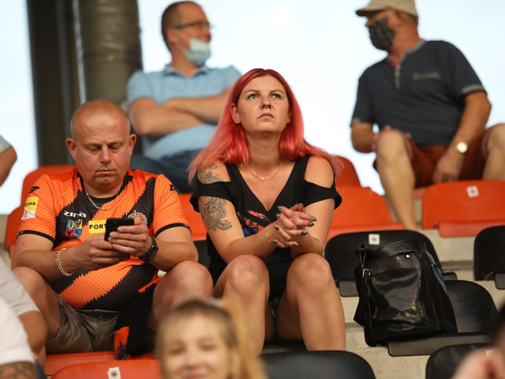 Chrobry przegrał z Radomiakiem. Czerwona kartka Lebedyńskiego