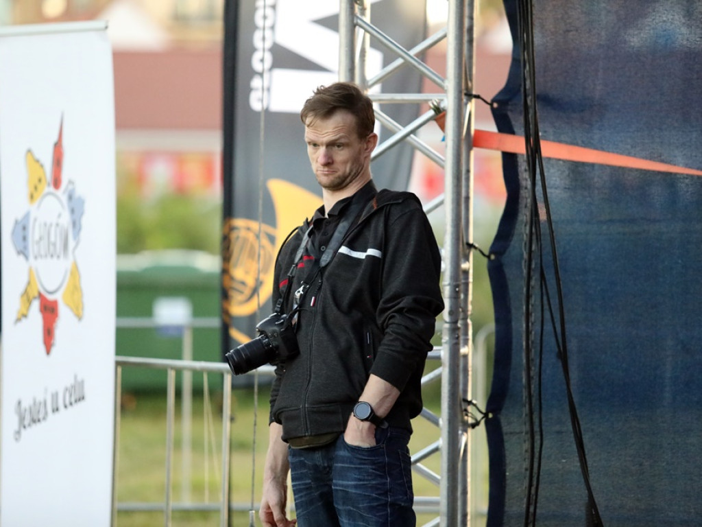 Jazz na Bulwarze Nadodrzańskim przy zachodzie słońca