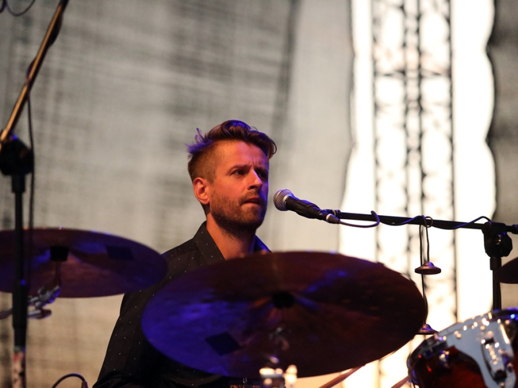 Jazz na Bulwarze Nadodrzańskim przy zachodzie słońca