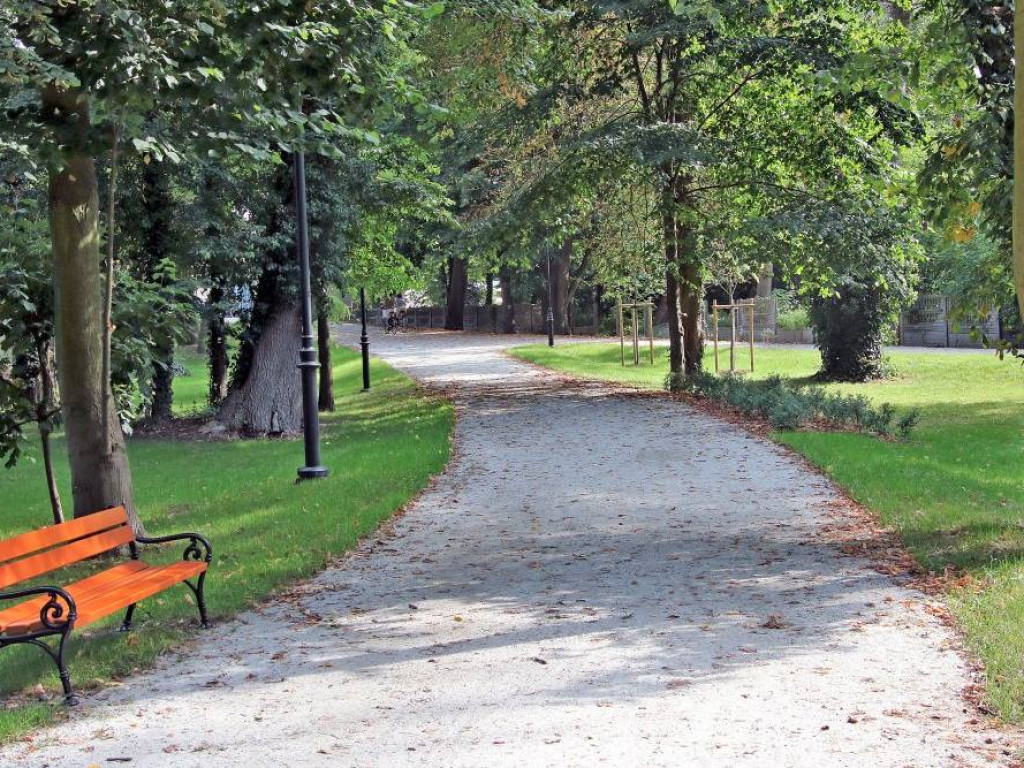 Jest już pięknie! Rewaloryzacja Parku Miejskiego w Sławie na ukończeniu