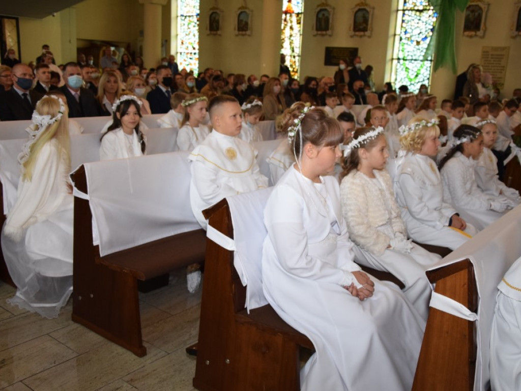 Kolejne Pierwsze Komunie Święte w głogowskich kościołach