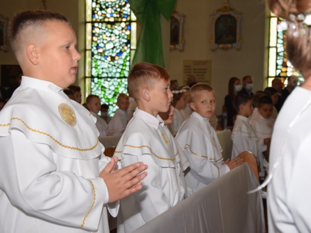 Kolejne Pierwsze Komunie Święte w głogowskich kościołach