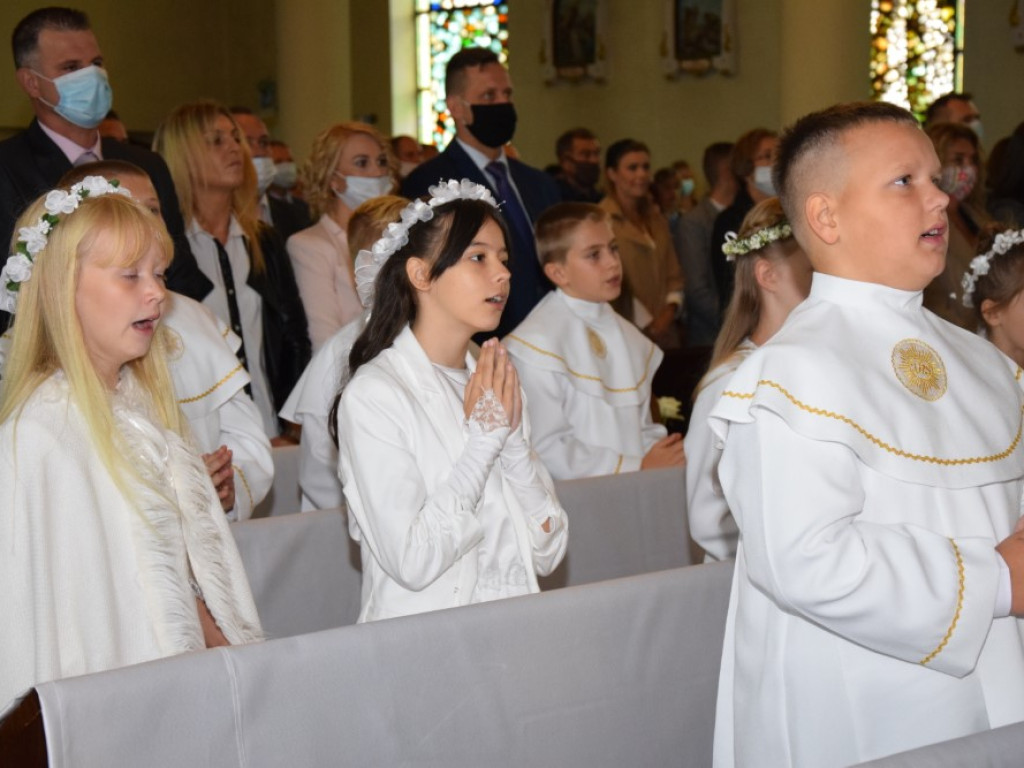 Kolejne Pierwsze Komunie Święte w głogowskich kościołach