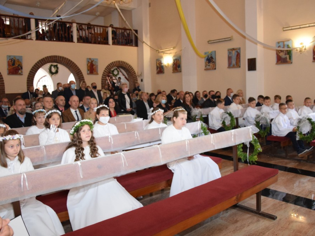 Kolejne Pierwsze Komunie Święte w głogowskich kościołach