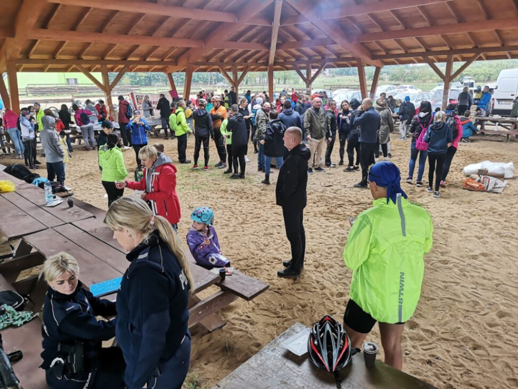 Rowerowy rajd dla Amelki Antczak. Pojechali do Jakubowa
