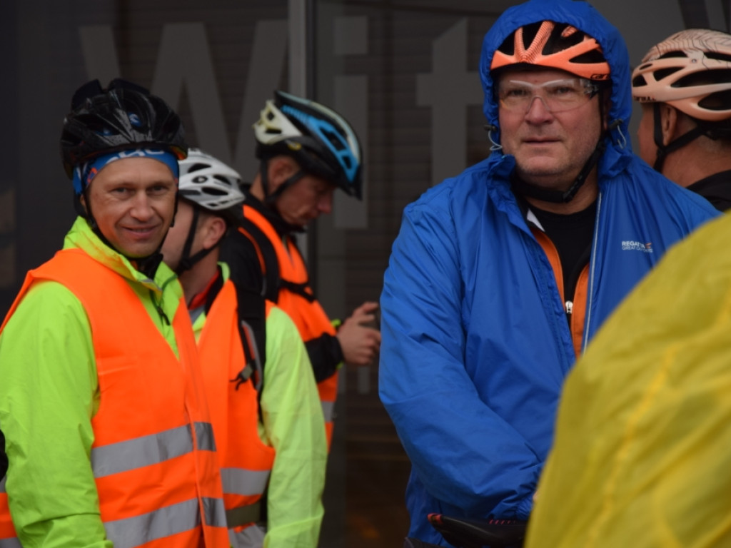 Rowerowy rajd dla Amelki Antczak. Pojechali do Jakubowa