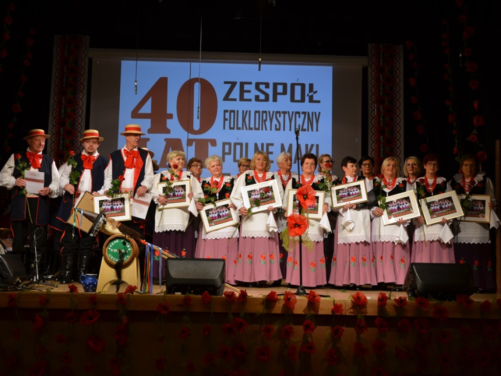 40 lat minęło zespołowi folklorystycznemu z Grębocic Polne Maki