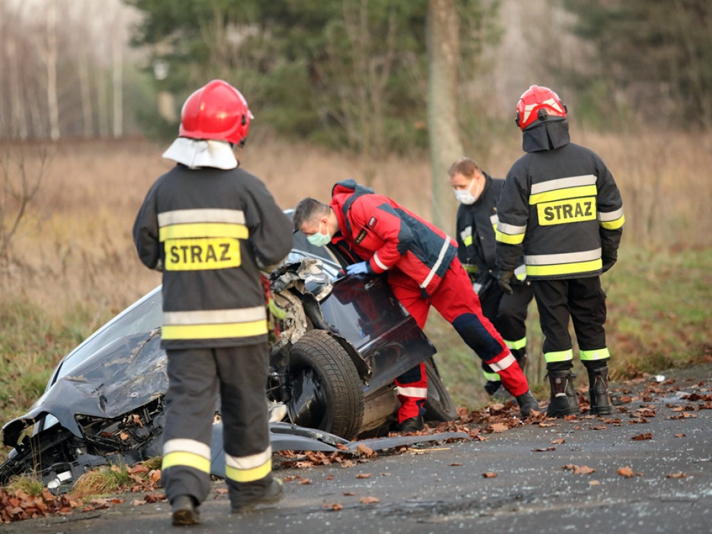Było to czołowe zderzenie. Wśród poszkodowanych jest dziecko
