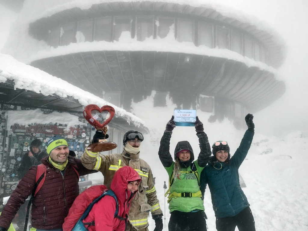 Hospicyjna skarbonka na Śnieżce! Otrzymali wielkie wsparcie