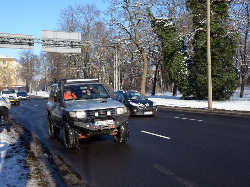 Parada samochodów dla WOŚP! Trwa wielki finał akcji