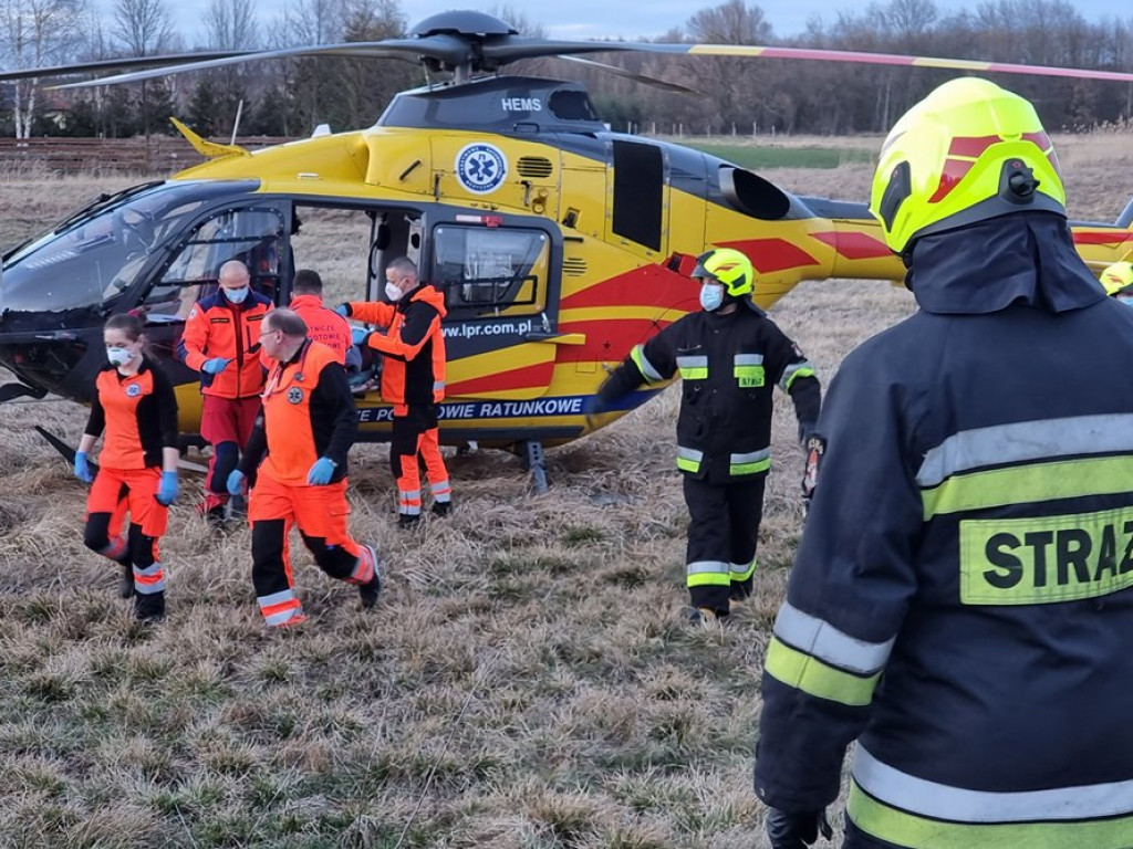To ojciec uratował 3-letnie dziecko, które wpadło do stawu