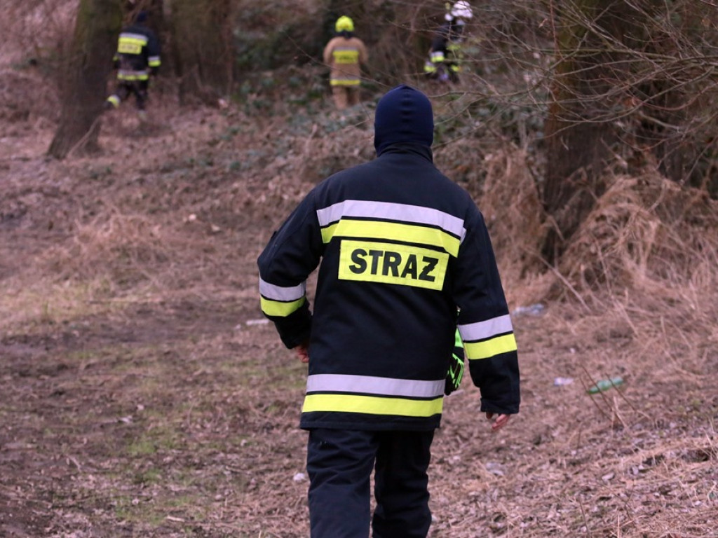 Strażacy i policjanci szukają zaginionej 77-letniej Bogumiły Węgrzyn