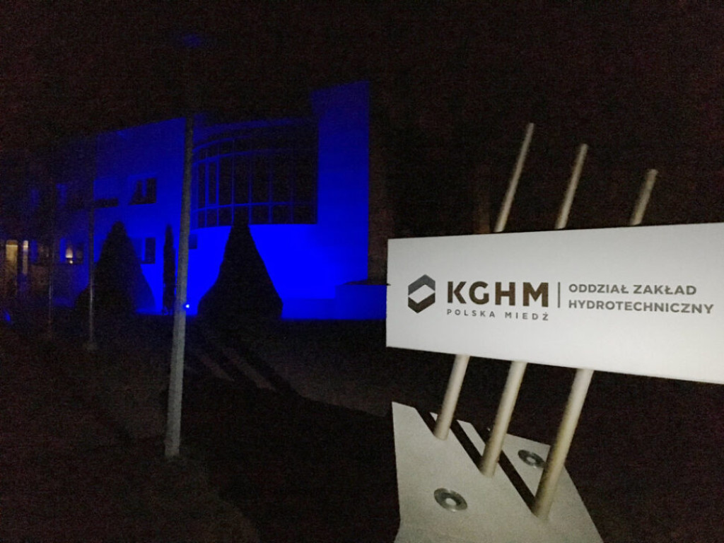KGHM na niebiesko. Polska Miedź przyłączyła się do akcji w Światowym Dniu Świadomości Autyzmu