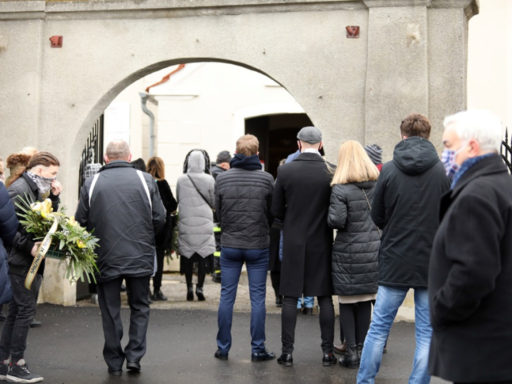 Ostatnie pożegnanie śp. Stanisława Twardego