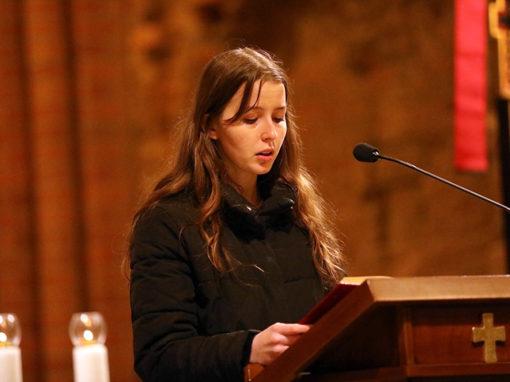 Ostatnie pożegnanie śp. księdza Aleksandra Walkowiaka. 