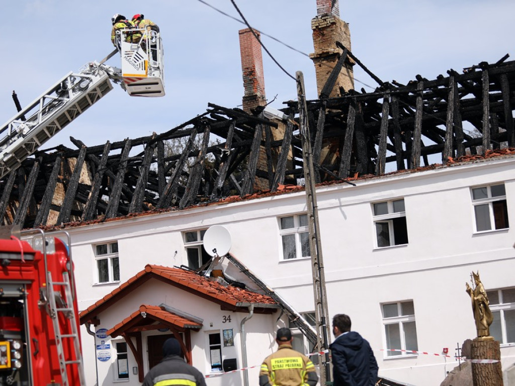 Biskup przyjechał do Jakubowa. Trwa szacowanie strat
