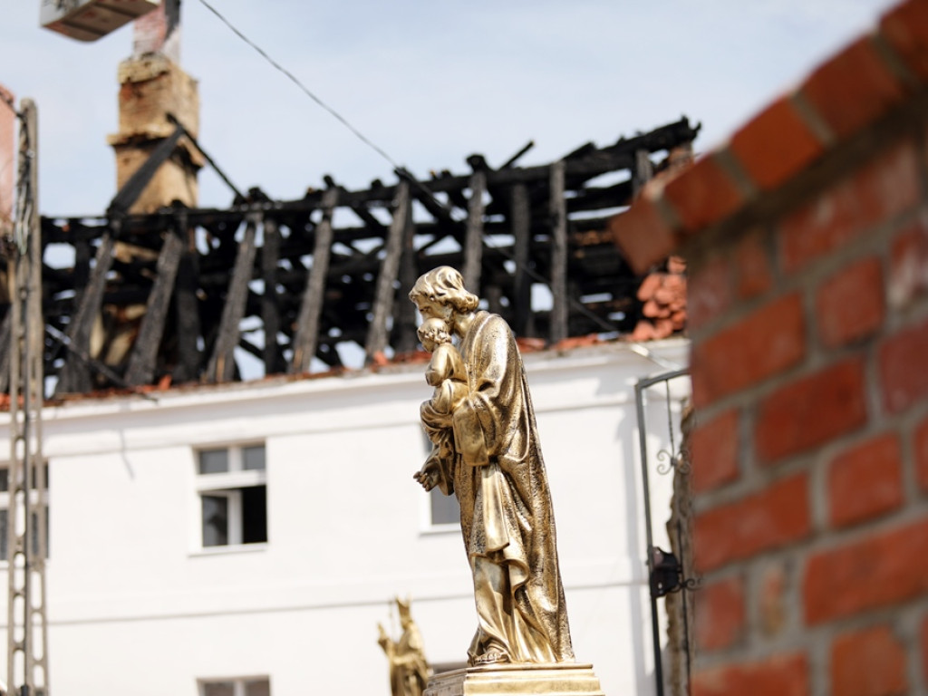 Biskup przyjechał do Jakubowa. Trwa szacowanie strat
