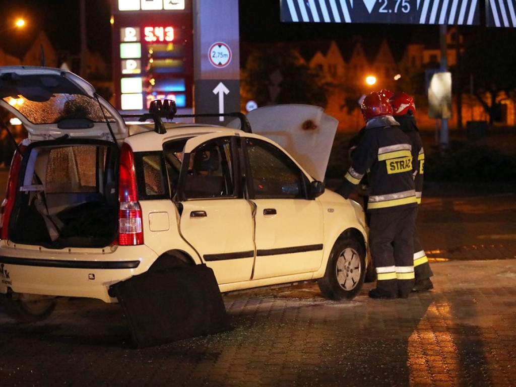 Kierowca w szpitalu. Wybuch gazu było słychać w całej okolicy
